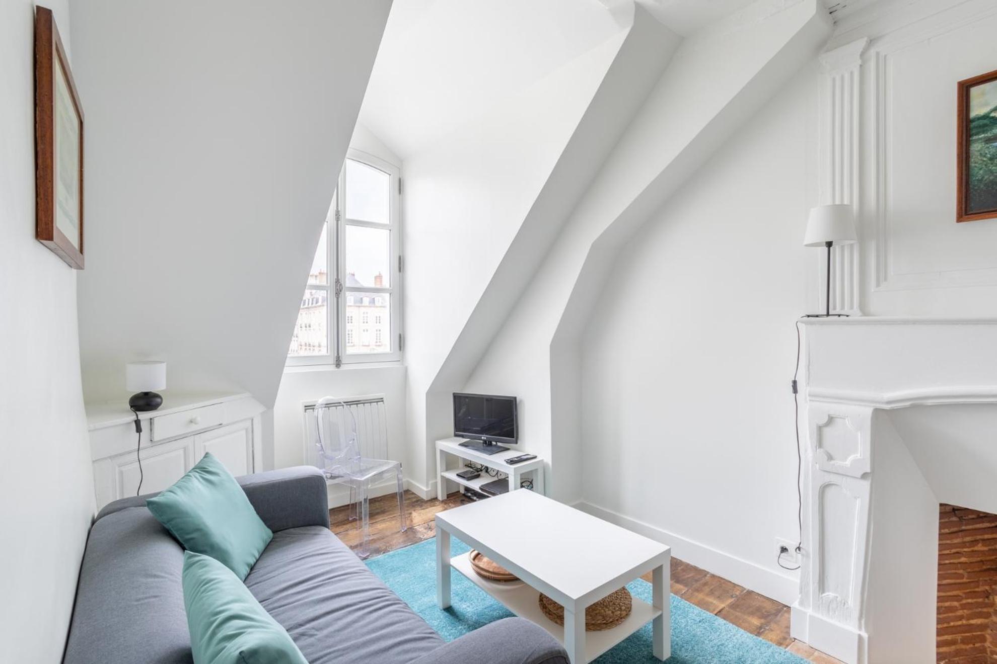La Loge - T2 En Plein Coeur De La Ville Appartement Rennes Buitenkant foto